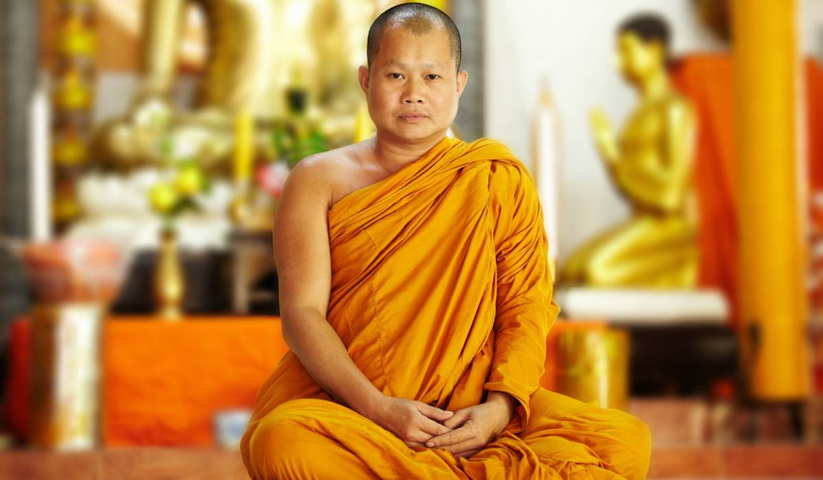 Mönch Buddhist Thai
