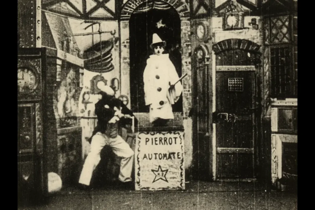 Szene aus Georges Méliès’ Film „Gugusse et l’Automate“ von 1897