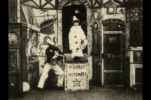 Szene aus Georges Méliès’ Film „Gugusse et l’Automate“ von 1897