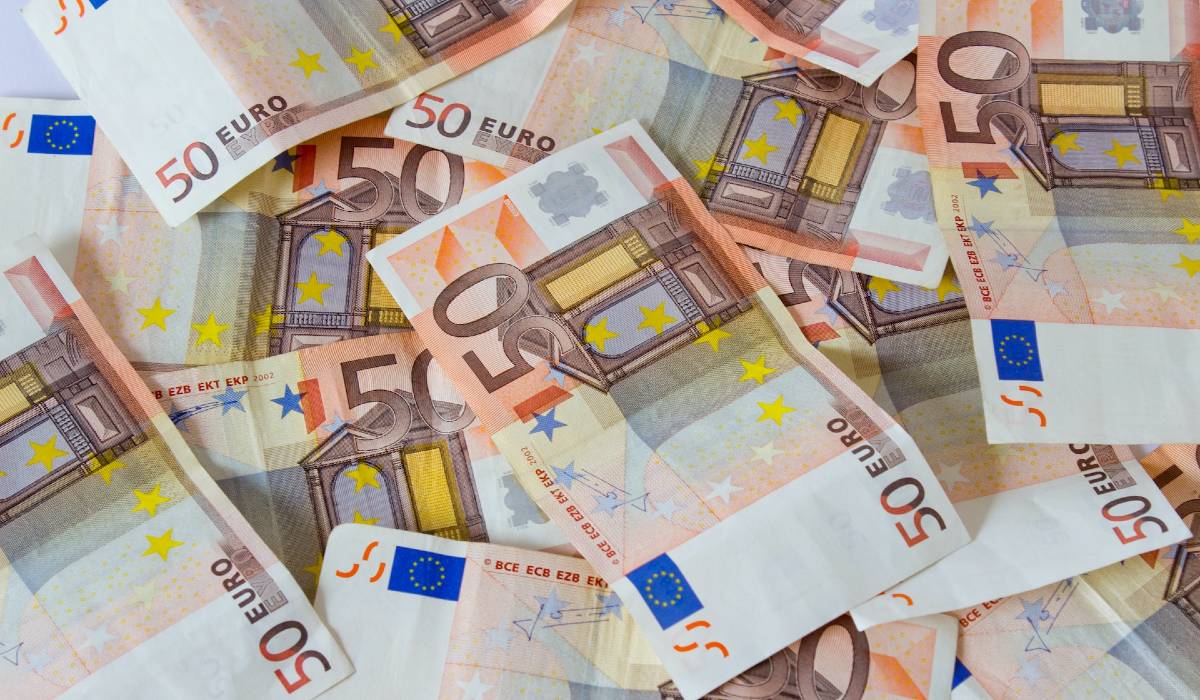 Geld Scheine Euros