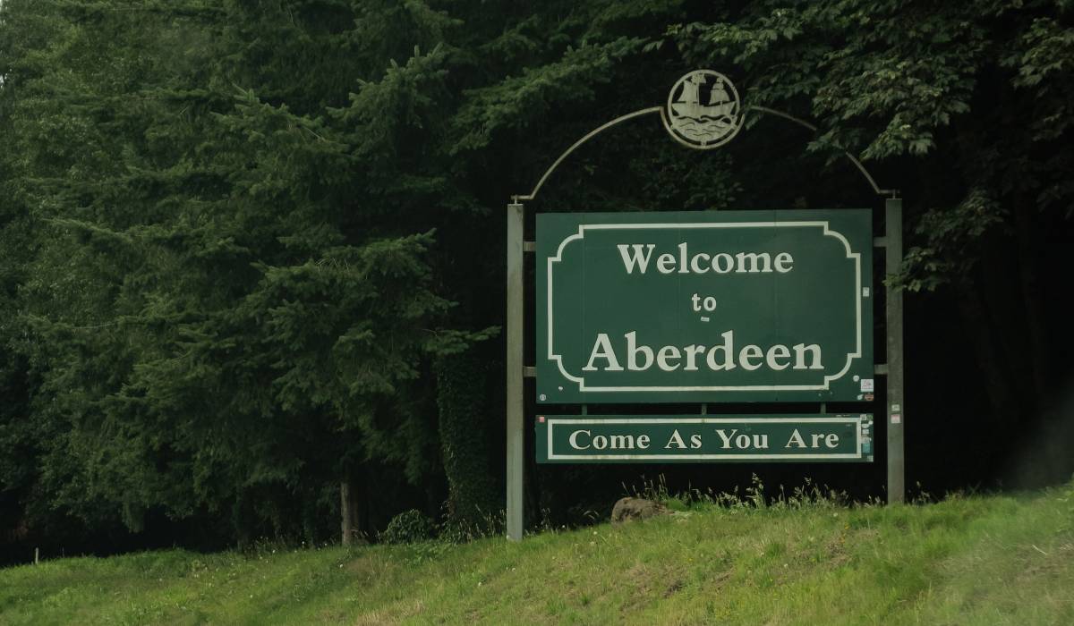 Aberdeen Schild Stadt
